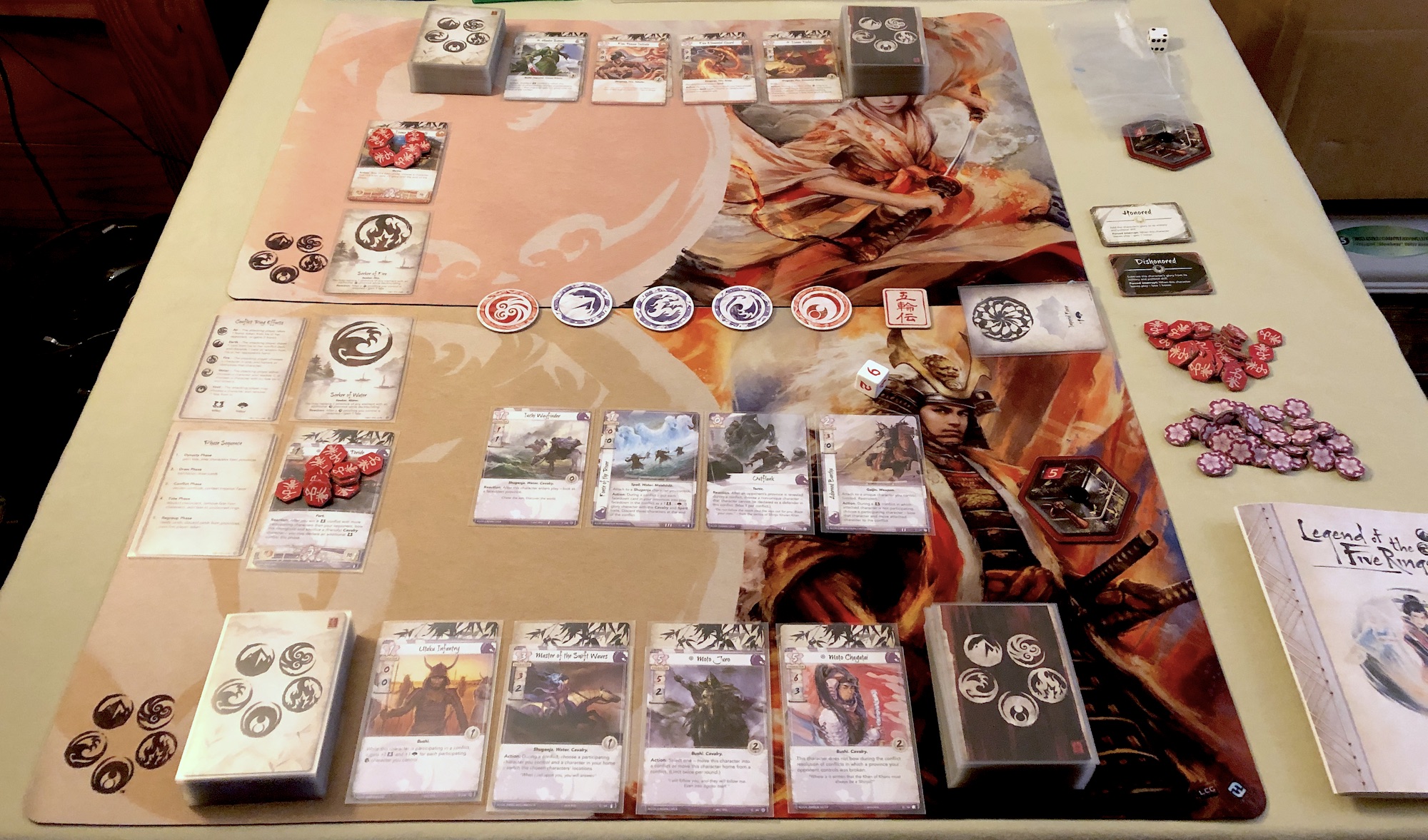 Legend of the Five Rings solo & Collection Update  Thomas P. King, author  and game designer