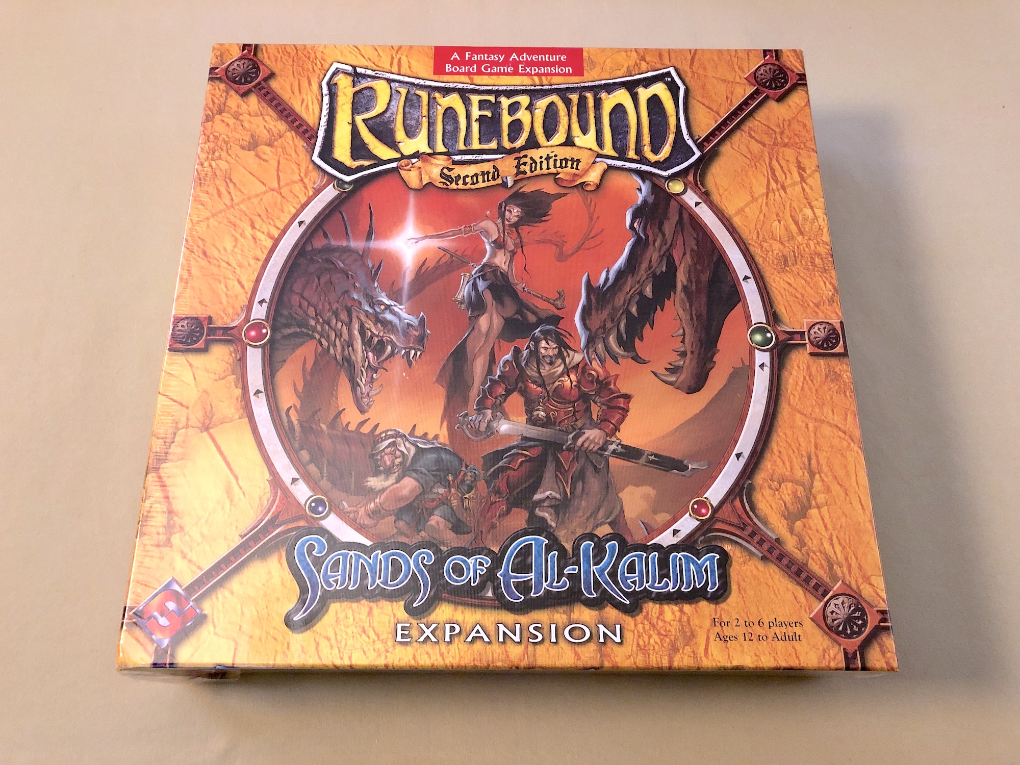 Runebound 2nd Edition: Sands of Al-Kalim – Thomas P. King, author